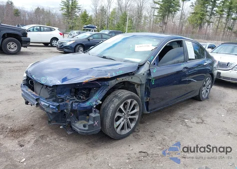 2015 Honda Accord Sport from USA, damaged, VIN 1HGCR2F50FA075660